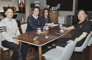 ▲為因應美對等關稅影響，高市府拜會四大公協會加速資源對接。