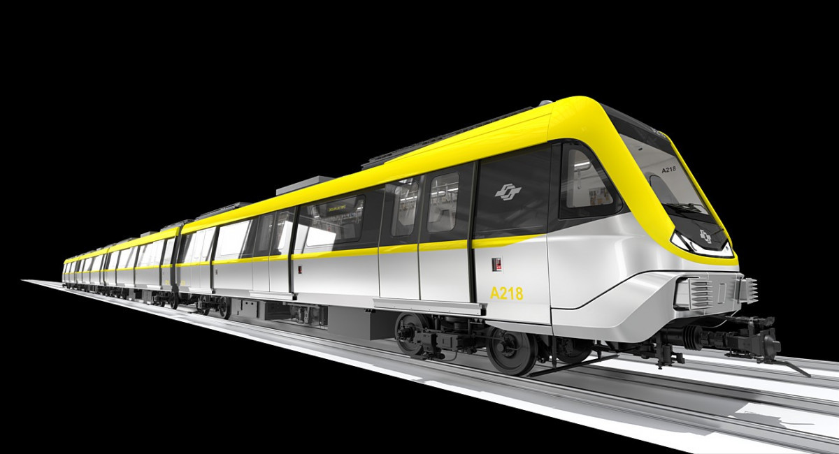 台北捷運環狀線南北環段電聯車。（圖／台北市府捷運工程局）