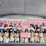 勞動部常務次長陳明仁、新竹市府秘書長張治祥、勞動力發展署副署長陳世昌桃竹苗分署長賴家仁與貴賓一同參與「媽媽我挺你 攜手向前行」。