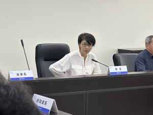 許縣長盼中央考量財政弱勢的南投縣應予補足短撥款。（記者扶小萍攝）