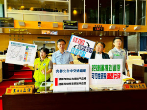 完善北台中交通路網謝志忠呼籲儘速推動山海環線甲后線