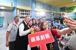 中壢區親子藝術校園巡演。
