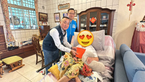 新竹縣寶山鄉公所致贈端節慰問金。