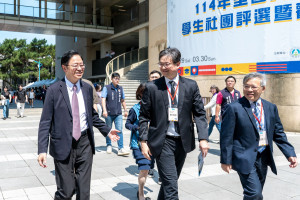 張市長出席國立中央大學110 年校慶大會暨在台復校63週年校慶大會。