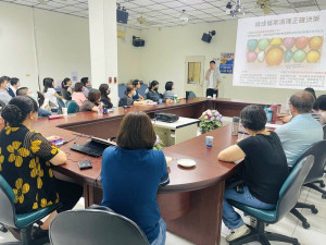 ▲高市路竹戶政辦檔案鑑定清理課程，提升檔案管理專業。