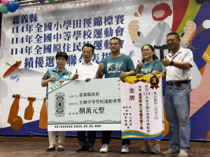 東石高中莊宇僑獲2025總統教育獎／嘉義縣府提供