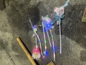 嘉義縣環保局突擊檢查垃圾分類，共有7個公所現場退運及9個公所回收物超標／林詩涵翻攝