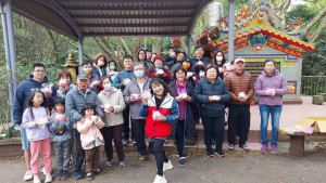 坐落山間猶如歐洲小鎮的楊梅區金溪里重陽關懷。