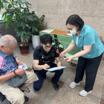 老翁欲匯款20萬警及時勸阻。
