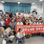 南開科大與草屯玉峰社區的青銀歌唱賽令人懷念。（南開科大提供）