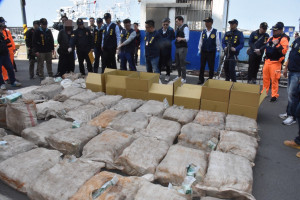查扣超過1.6公噸的第三級毒品愷他命及22.5公斤的第二級毒品安非他命。