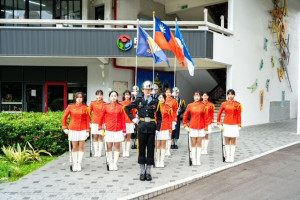明道儀隊。林重鎣