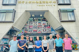 中央大學大氣系開發的移動式空污監測設備「特務AP」，參與社區移動空污監測行列。