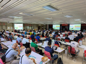 台電台中區處邀請100位業者辦理大用戶座談會。