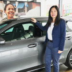 宗承汽車總經理吳芝瑩重返校園進修EMBA，為企業經營注入新觀點，也勉勵團隊同仁與時俱進，一起面對未來的挑戰。圖／記者陳致愷攝影