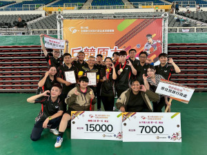南投縣府原民處戰全國好手拿下三冠王。（原民處提供）