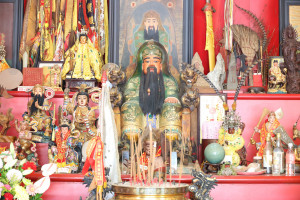 金山虛空聖寶殿主神無極天王
