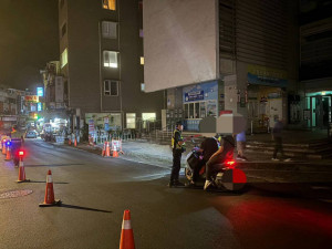 透過臨檢、巡邏、路檢等積極的查緝作為。（集集警分局提供）