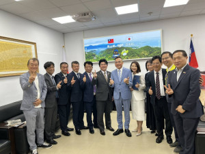 日本九州大分縣日出町訪問團拜訪寶山鄉。