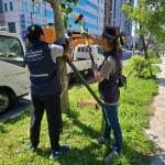 因應輕颱丹娜絲來襲，新竹市應變中心二級開設，各單位加強防災整備。