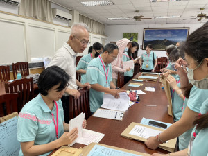 嘉義市今天舉辦114學年度國民中學學術性向（數理及語文類）資賦優異學生鑑定初選／嘉義市府提供