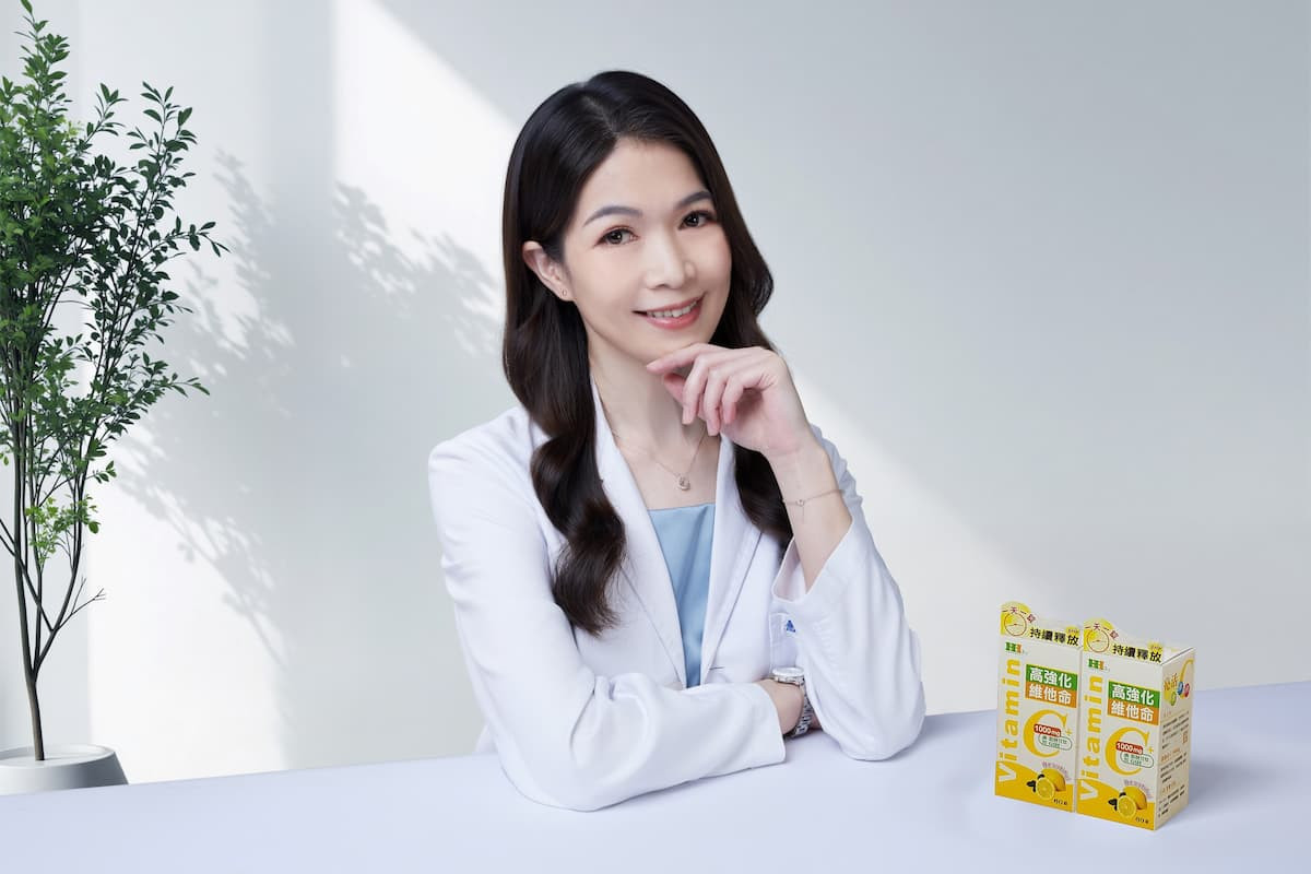 上瀧生技專業團隊研發，吃出健康好氣色。（圖為家醫科林儀蒂醫生／上瀧生技提供）