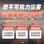 屋頂、雨遮、車輛因風災受損可申請稅捐減免／嘉義縣府提供