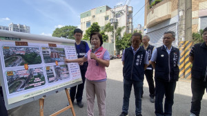 立委楊瓊瓔推動打通潭子、北屯捷徑。