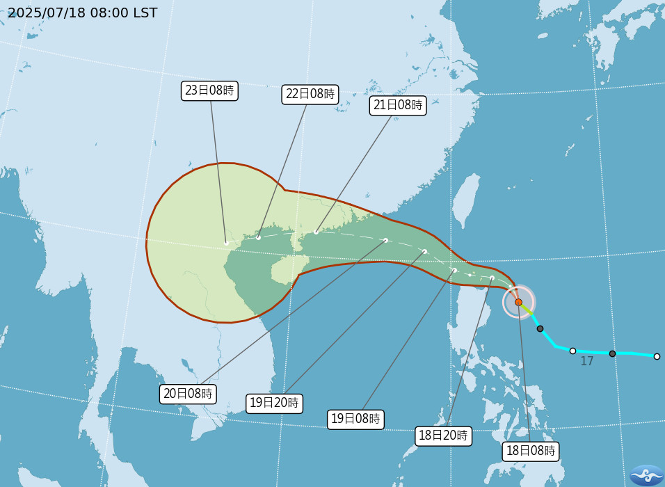 （圖／中央氣象署提供）