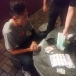 網路投資廣告陷阱多，和美警成功攔阻賴姓民眾被騙的50萬現金。圖／縣警局提供