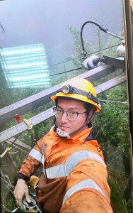 台電嘉義區處員工李元瀚參與停電搶修任務遭電擊殉職。(圖／家屬提供)