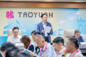 張市長致詞。