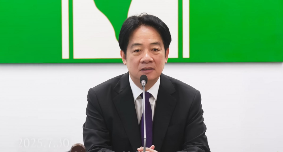 兼任民進黨主席的總統賴清德（圖／資料照片，圖源：翻攝自民進黨YouTube）