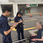 失智老翁醫院前徘迴　頭份警熱心助返家