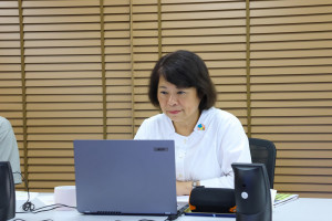 針對美國關稅問題，嘉義市長黃敏惠今天與中臺灣區域治理平台縣市首長舉行線上會議/嘉義市府提供