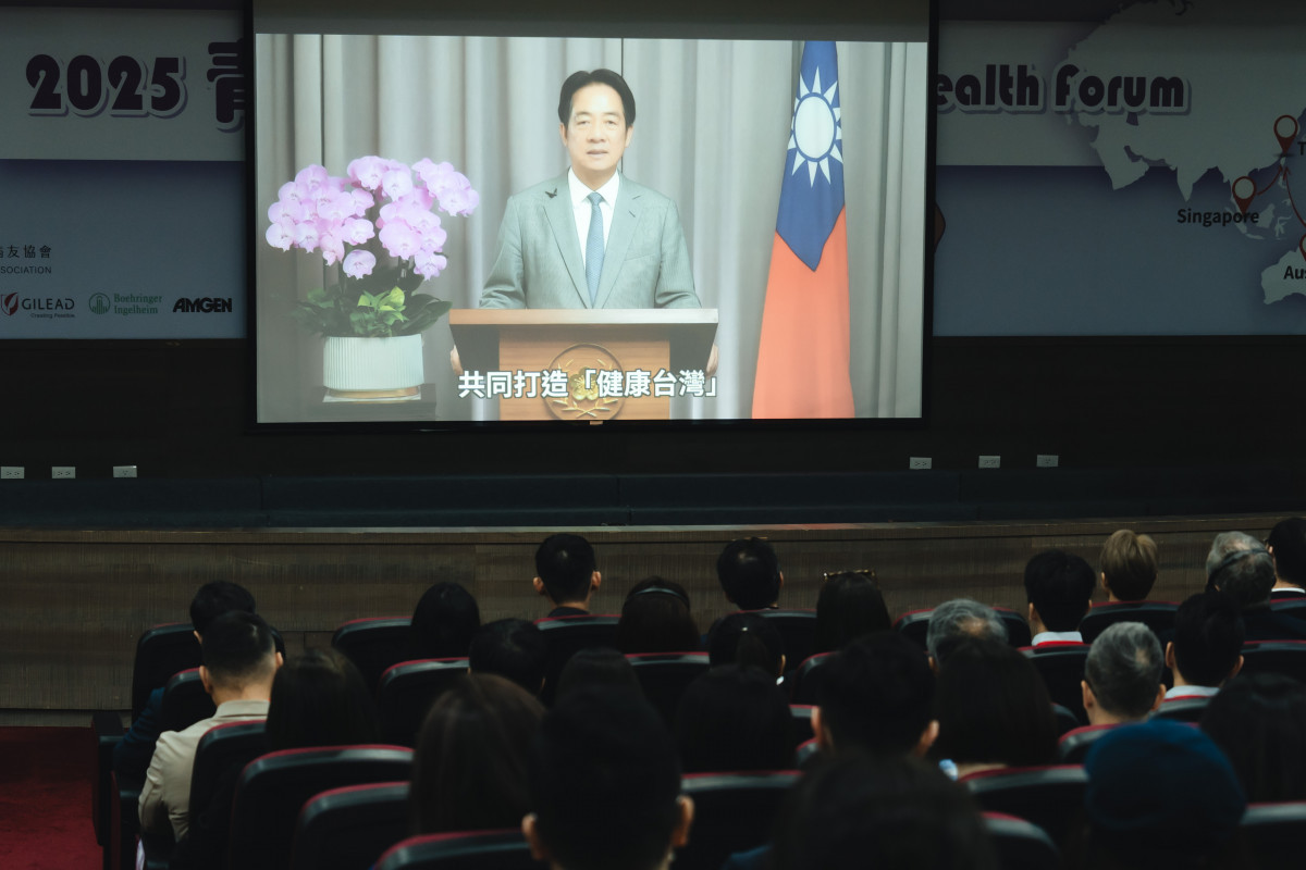 賴清德總統特別錄製開場致詞影片，強調政府會持續完善癌症防治與病友支持制度。