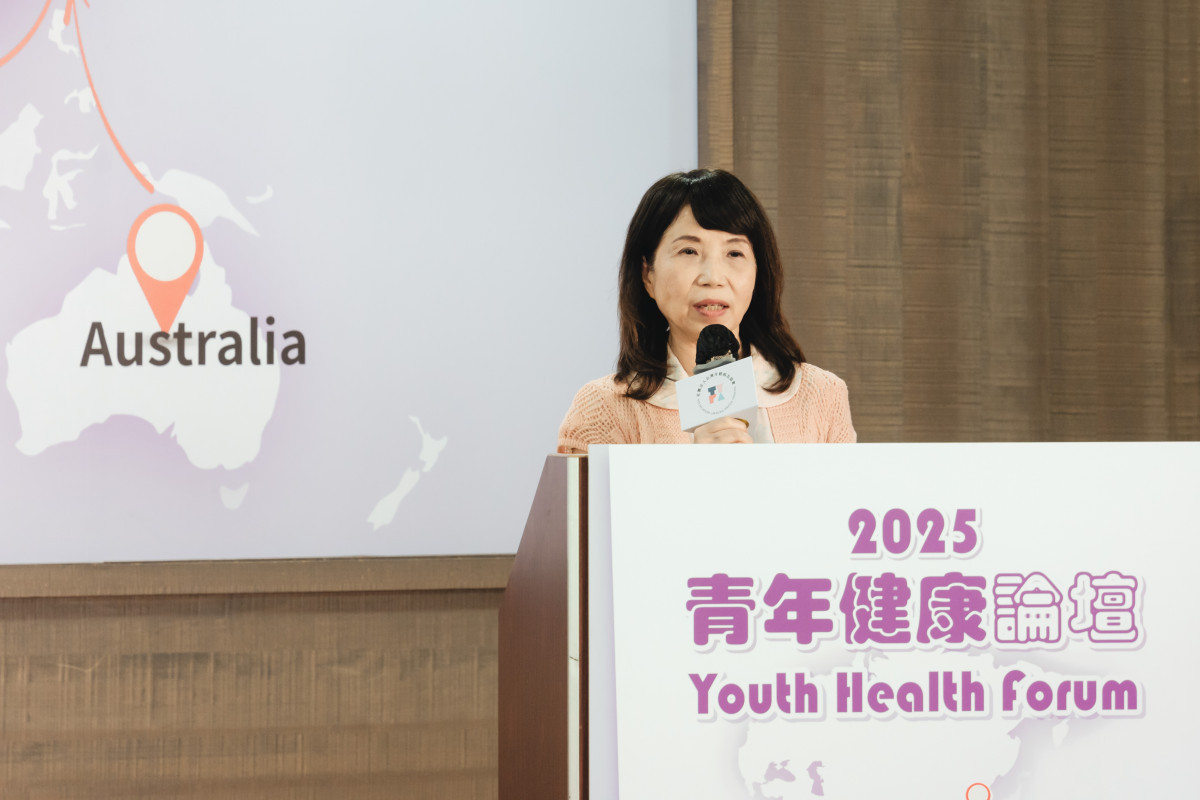 立法委員陳昭姿呼籲要重視青年健康的議題。