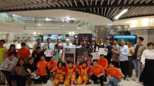 「慢飛視角 新竹印象之旅」攝影展在新竹遠東巨城購物中心2樓揭幕。