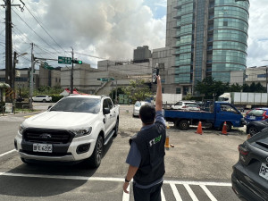 桃市推動「空污事件緊急監控系統2.0」。