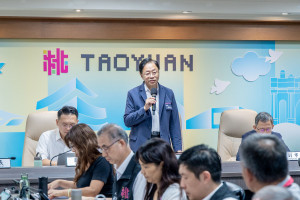 張市長致詞。