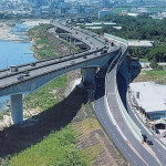 立元橋匝道通車。林重鎣