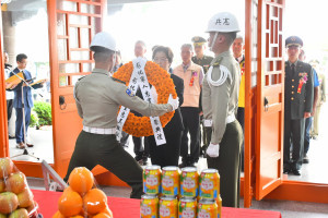 彰化縣各界秋祭國殤大典隆重舉行，彰化縣長王惠美親自出席紀念英烈忠魂。圖／記者鄧富珍翻攝