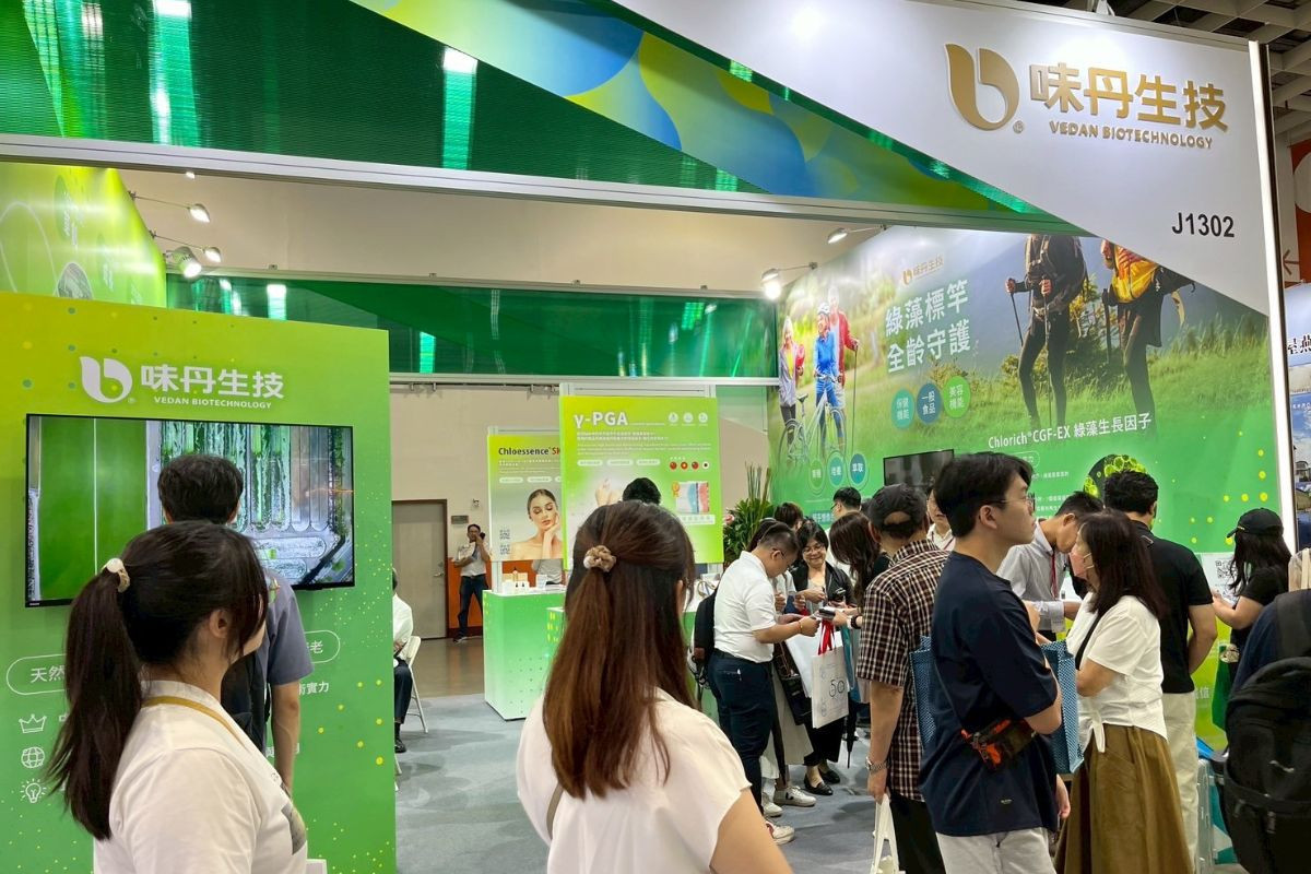 味丹生技亮相2025亞洲生技大展，展現與健康老新趨勢相關之研發應用成果。
