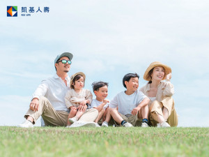 「凱基人壽紅運傳家美元終身壽險－定期給付型」商品，滿足人生三階段風險保障與退休規劃需求。