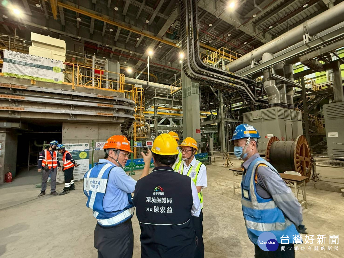 環保局長親率隊現勘中火燃氣機組 要求台電全面停機嚴格檢查