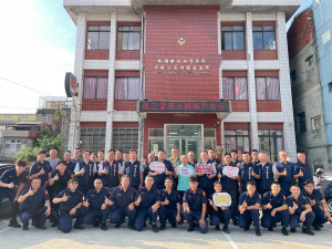 內壢派出所搬遷啟用新駐地。