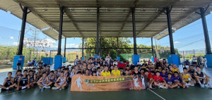 竹山盃秋季籃球聯賽開幕。（竹山鎮公所提供）