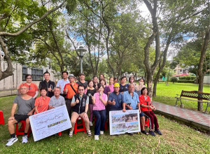 花之道說明會。林重鎣