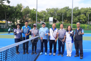 王副縣長歡迎各縣市選手來南投一遊。（記者扶小萍攝）