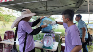 共計清理136公斤垃圾。